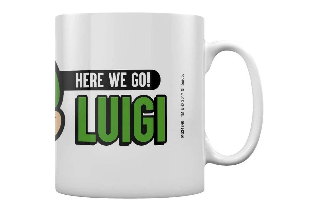 Luigi Here We Go Mug