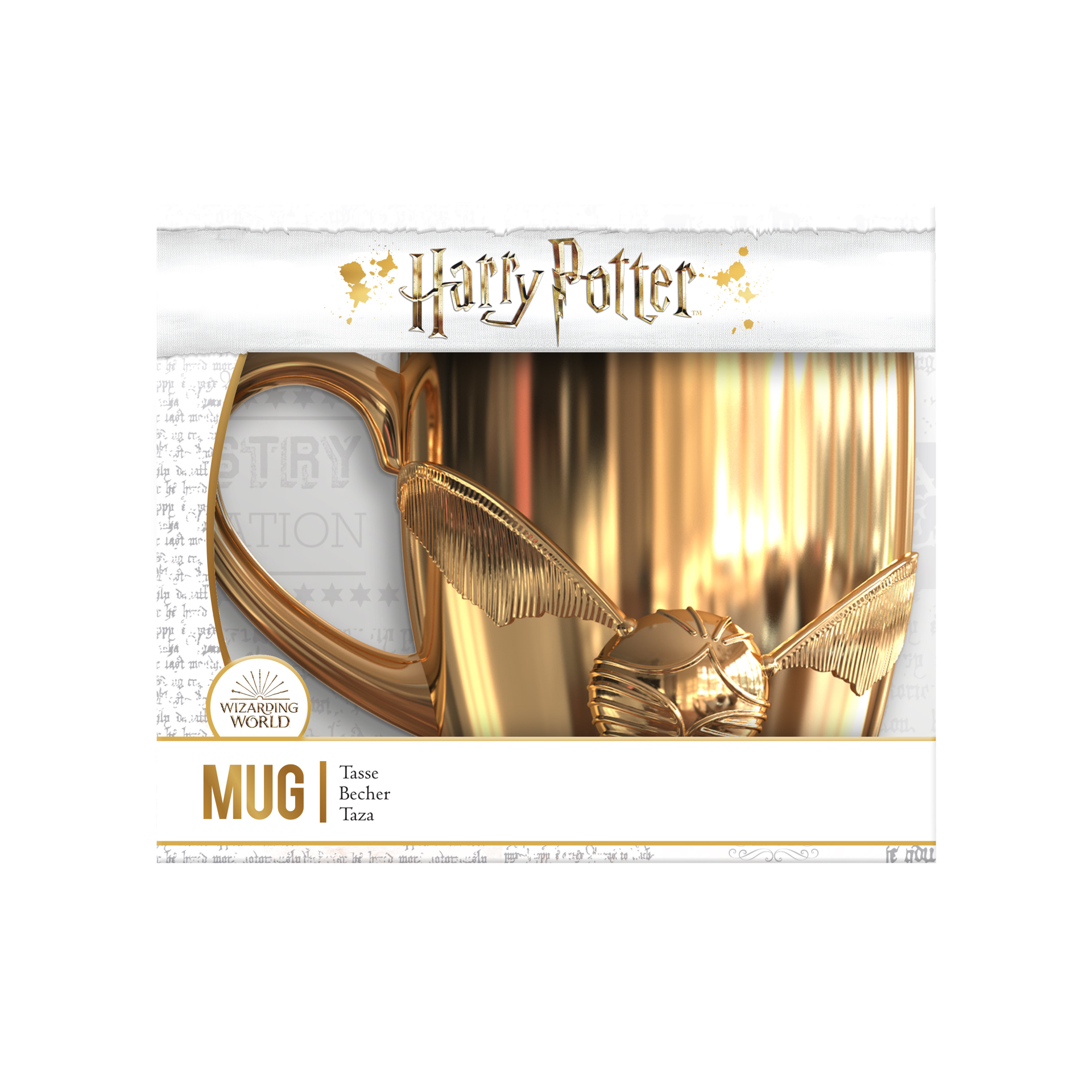 Paladone Golden Snitch Gold Mug