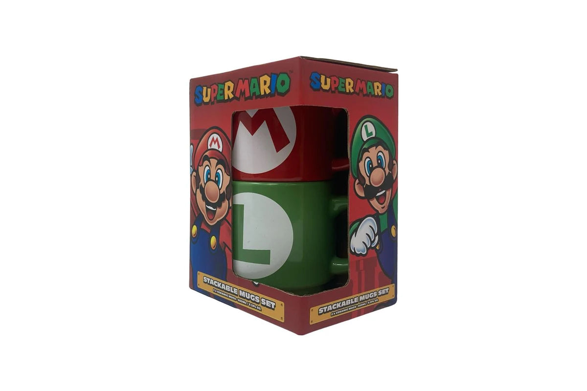 Super Mario Stackable Mug Set