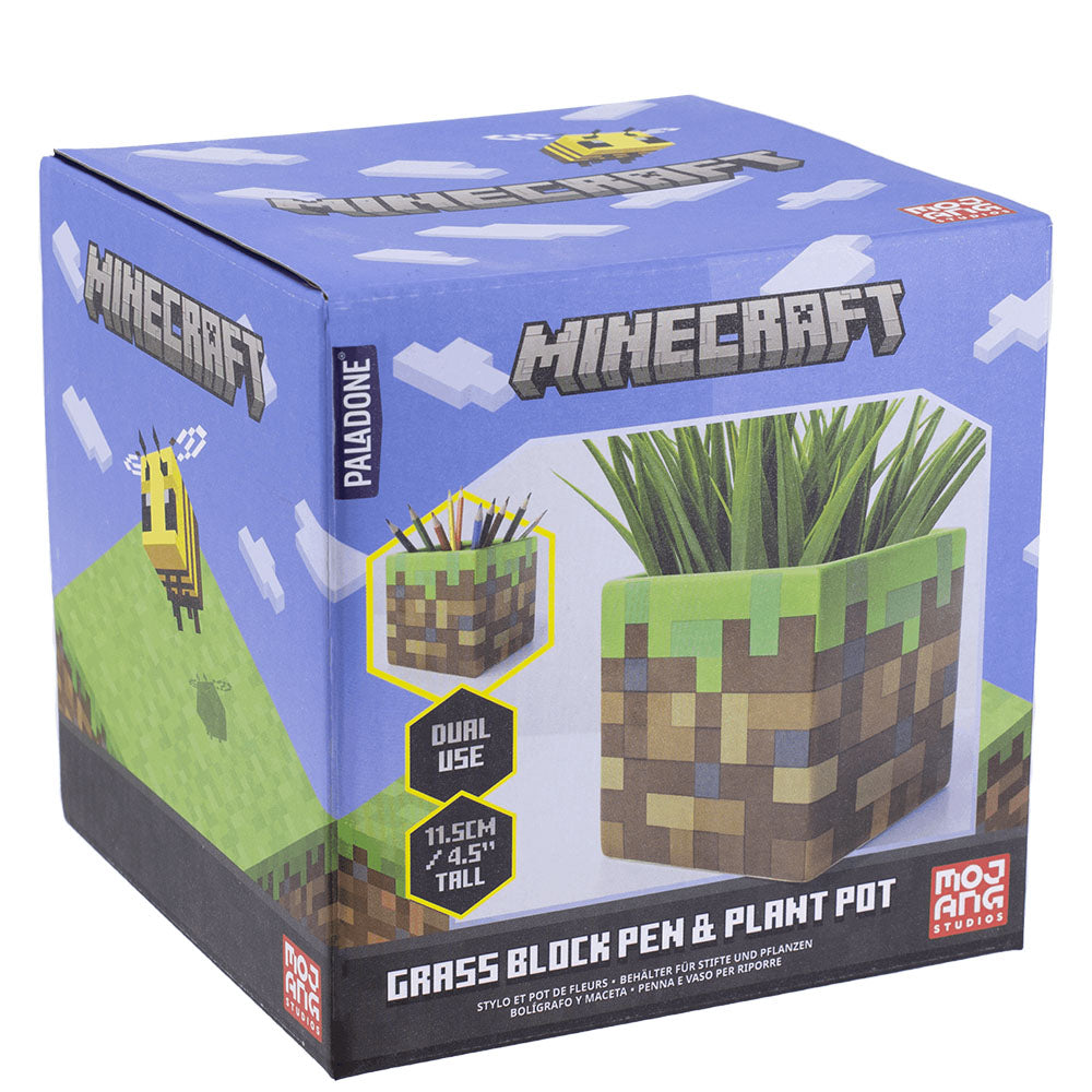 Paladone Minecraft Pen & Plant Pot