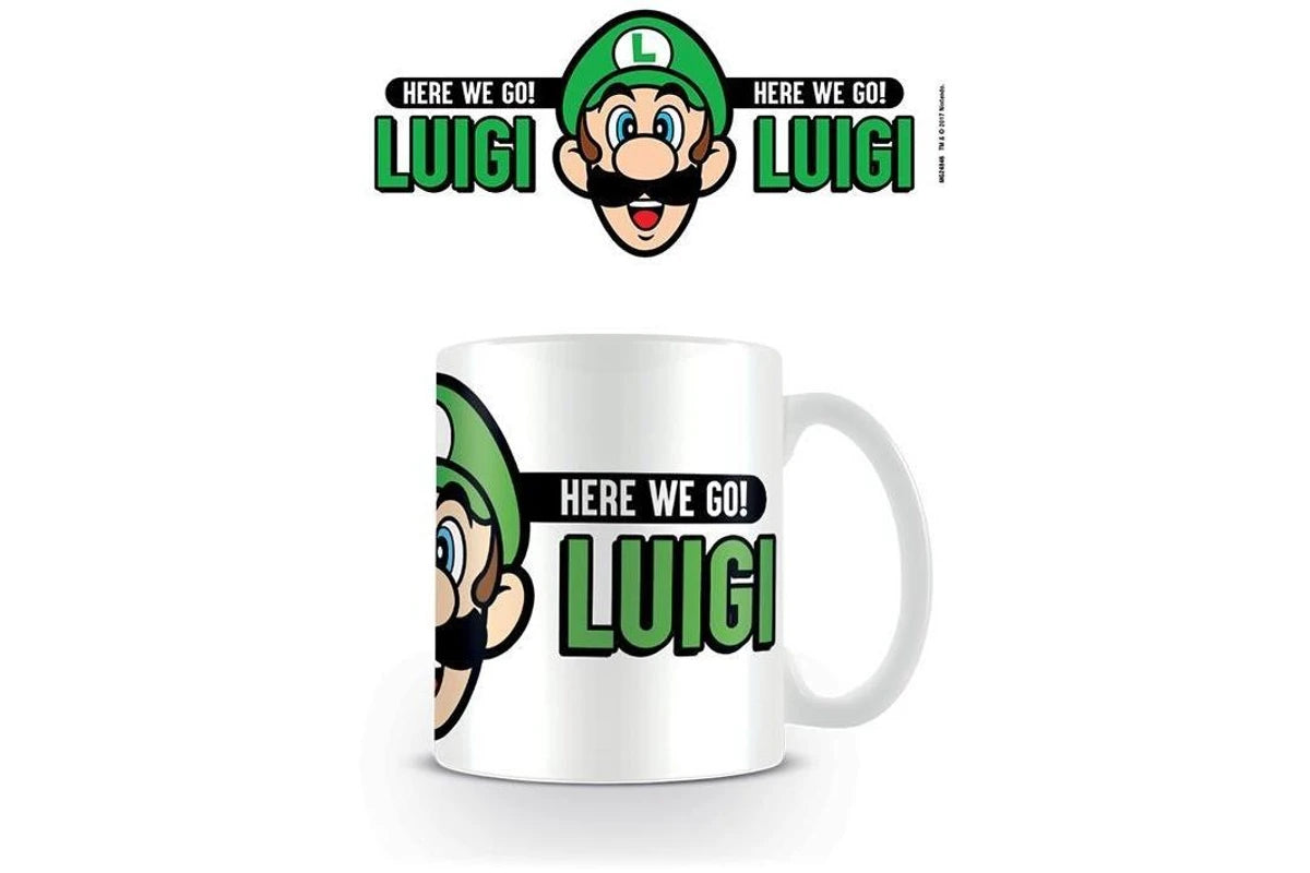 Luigi Here We Go Mug