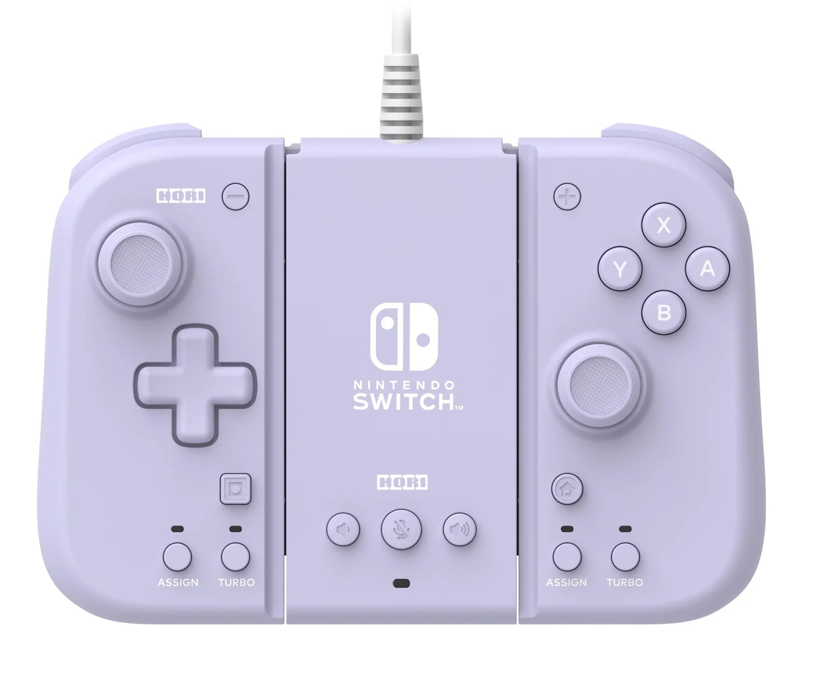 Hori Switch Split Pad Compact Attachment (Lavender)