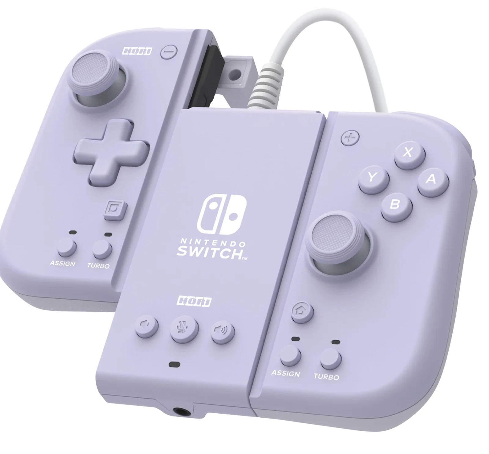 Hori Switch Split Pad Compact Attachment (Lavender)