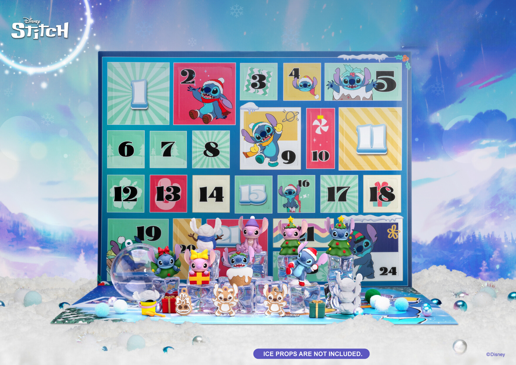 Disney Stitch 24 Day Advent Calendar