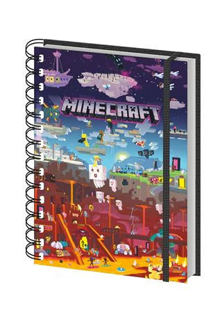 IM Minecraft World Beyond A5 Notebook