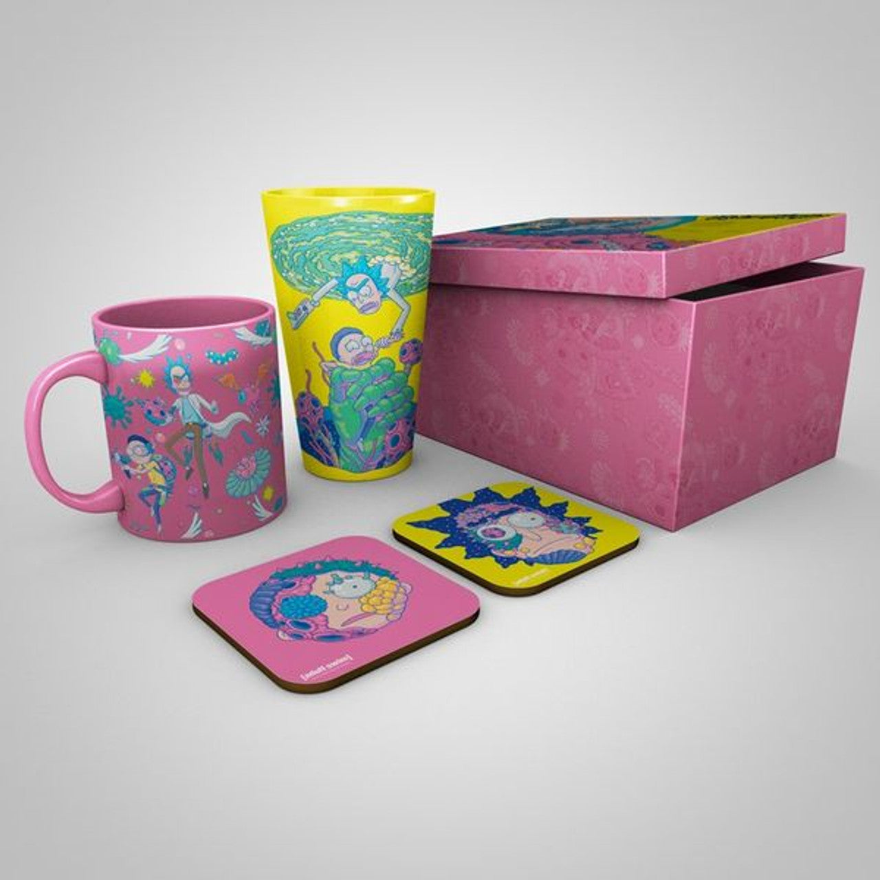 Rick and Morty Drinkware Giftbox Set