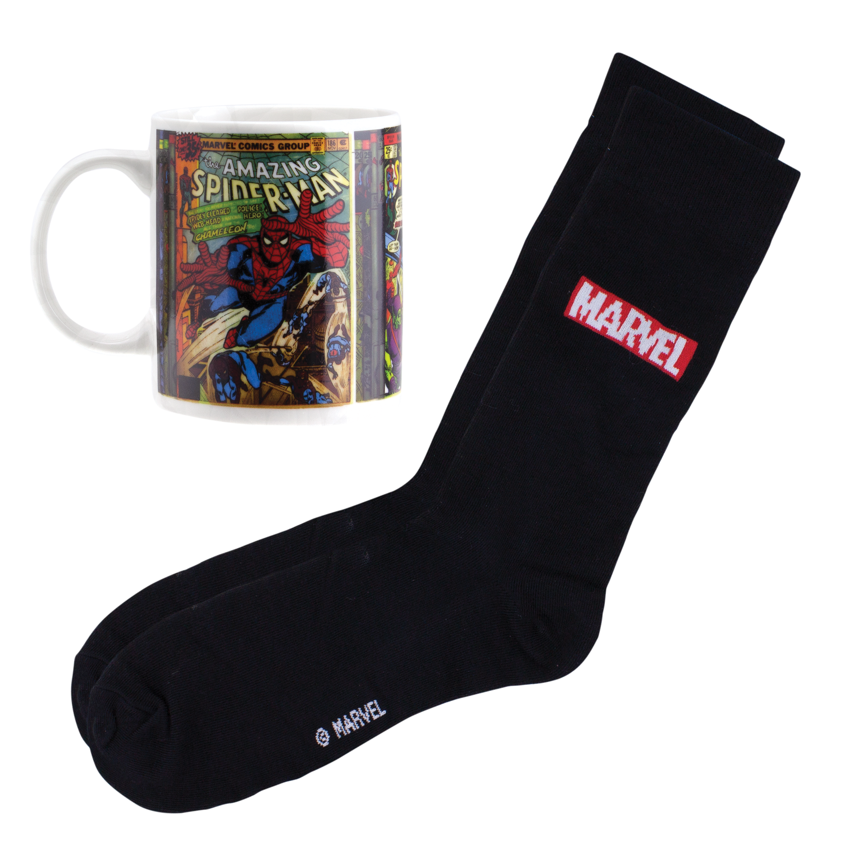 Marvel Spiderman Mug & Socks Set