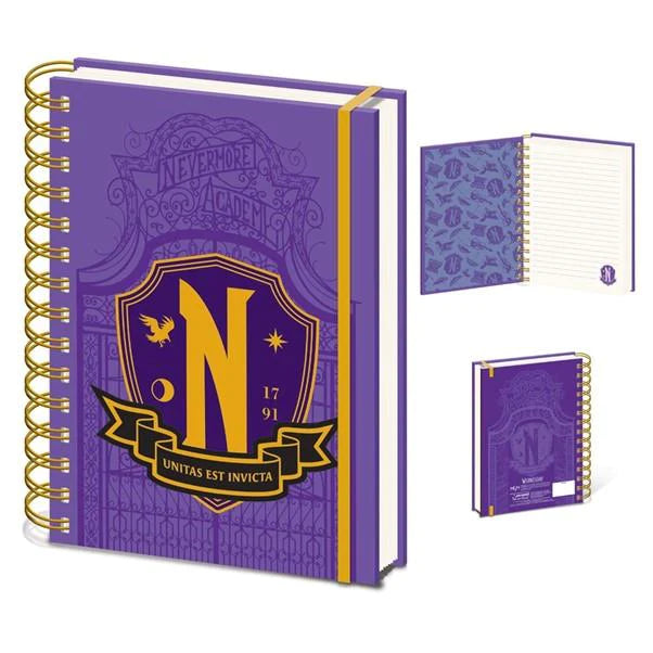 Wednesday A5 Wiro Notebook