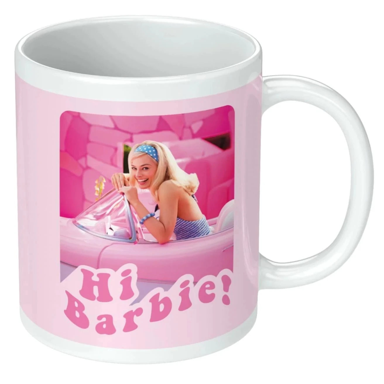 Barbie Movie Hi Barbie White Mug