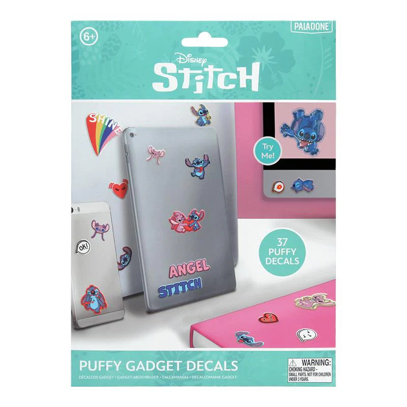 Disney Stitch Puffy Gadget Decals