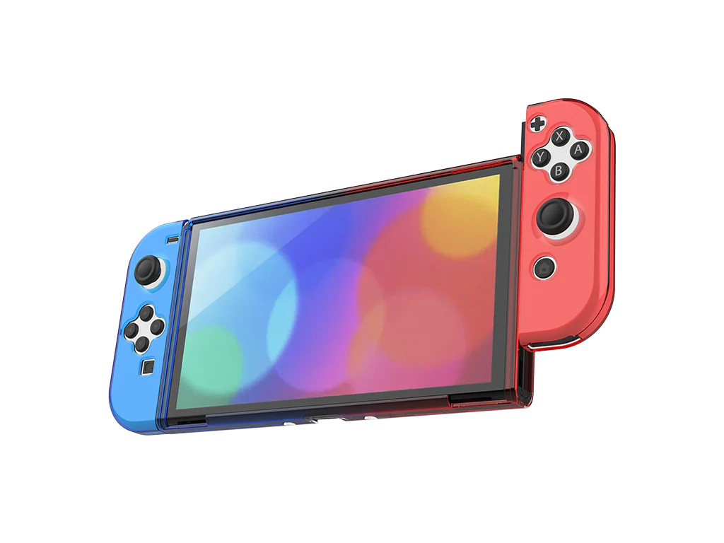 Nyko Switch OLED Thin Case (Red/Blue)