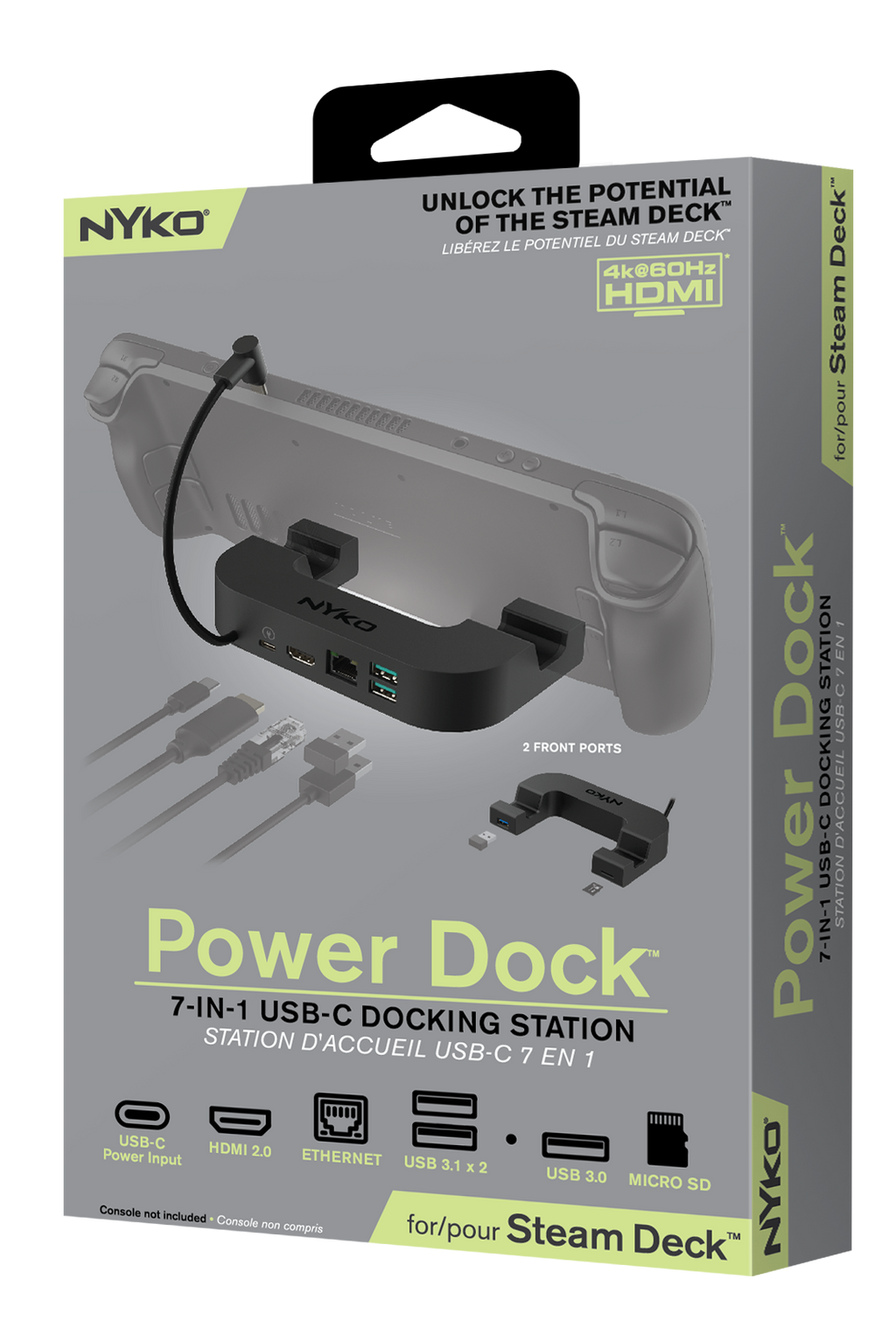 Power Dock™ for Steam Deck™ – Nyko Technologies