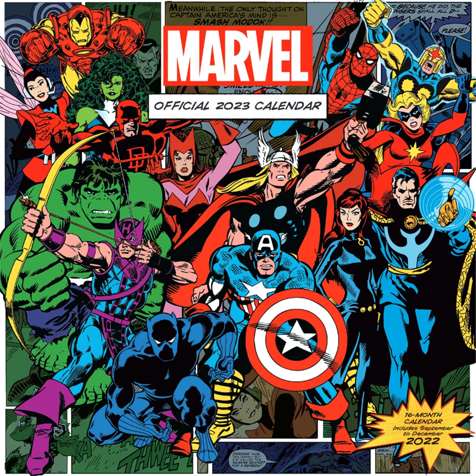 IM Marvel Comic Calendar