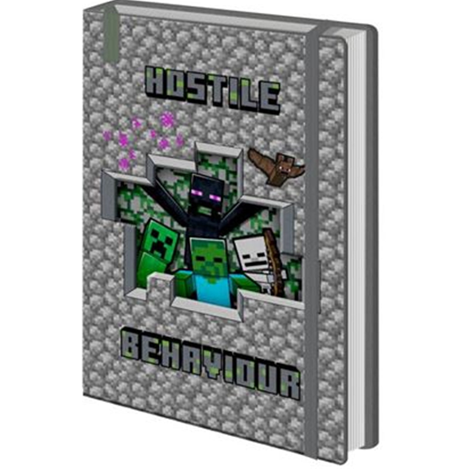 IM Minecraft Hostile Behaviour Premium Notebook