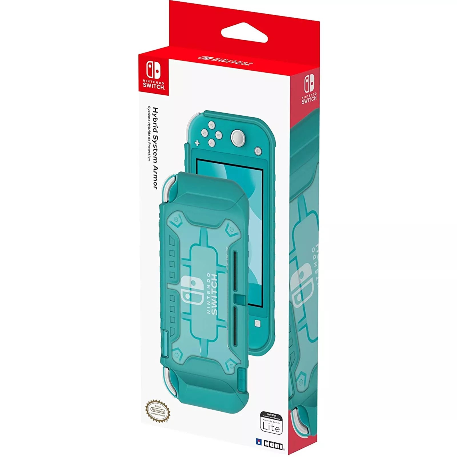 Hori Switch Lite Hybrid System Armor (Turquoise)