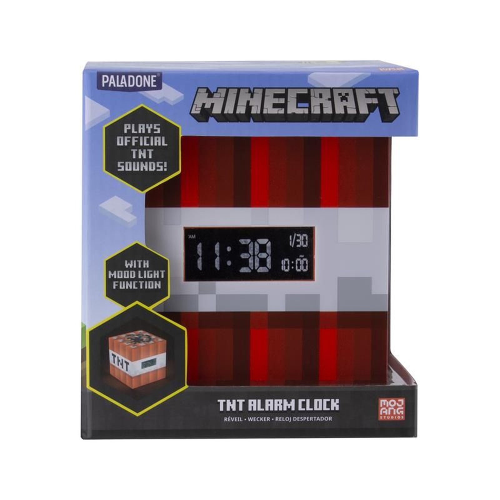 Paladone Minecraft TNT Alarm Clock