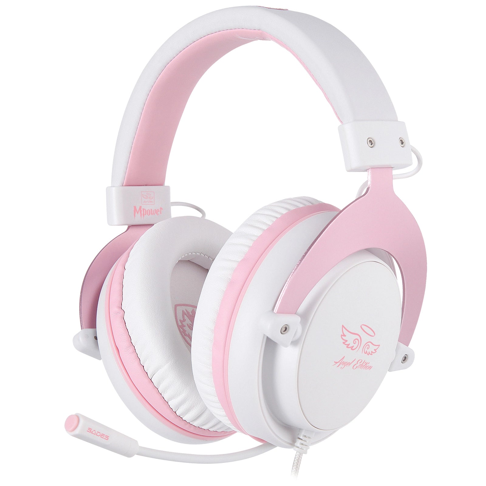 SADES M-Power Gaming Headset (Pink)