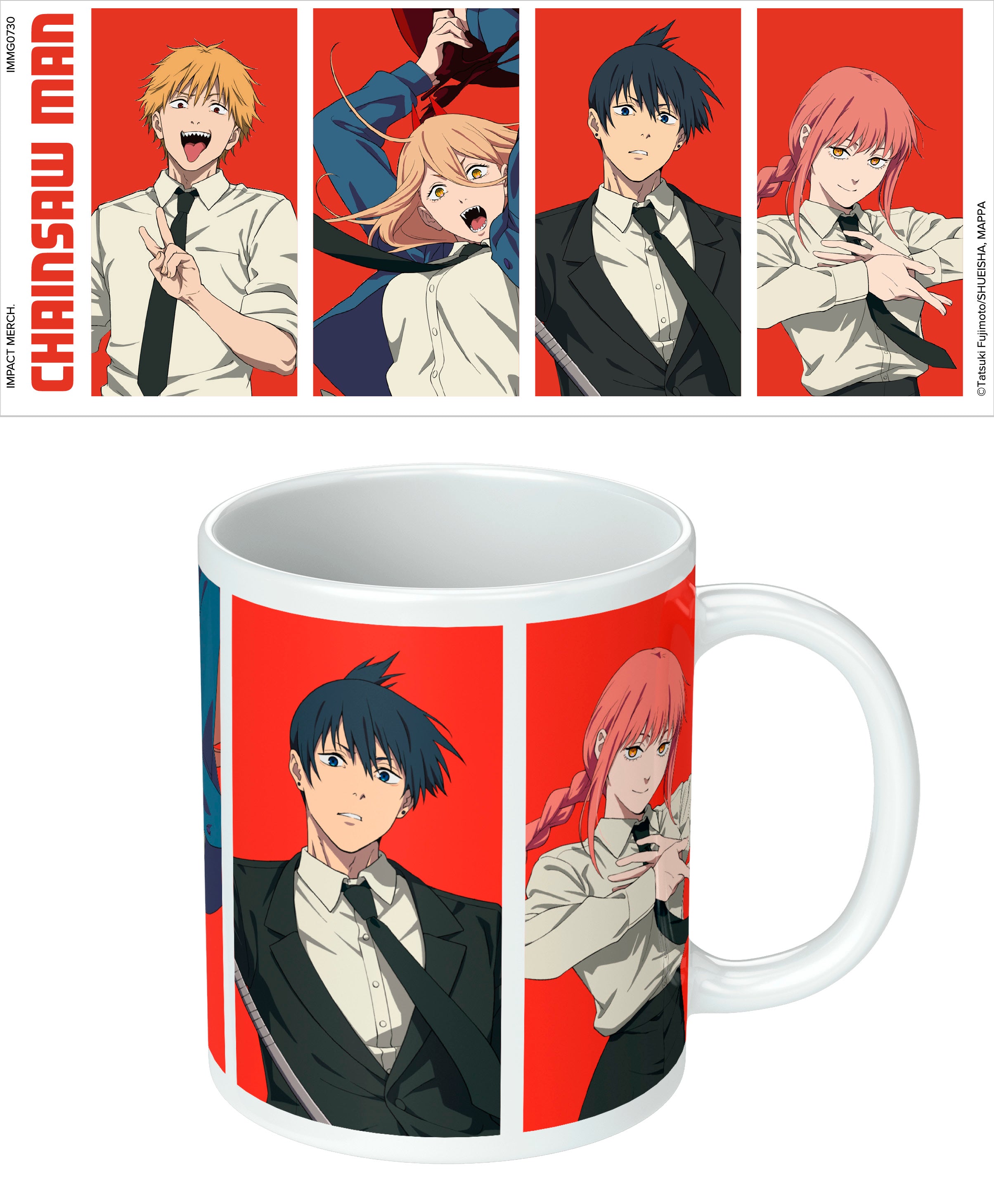 Chainsaw Man Character Mug