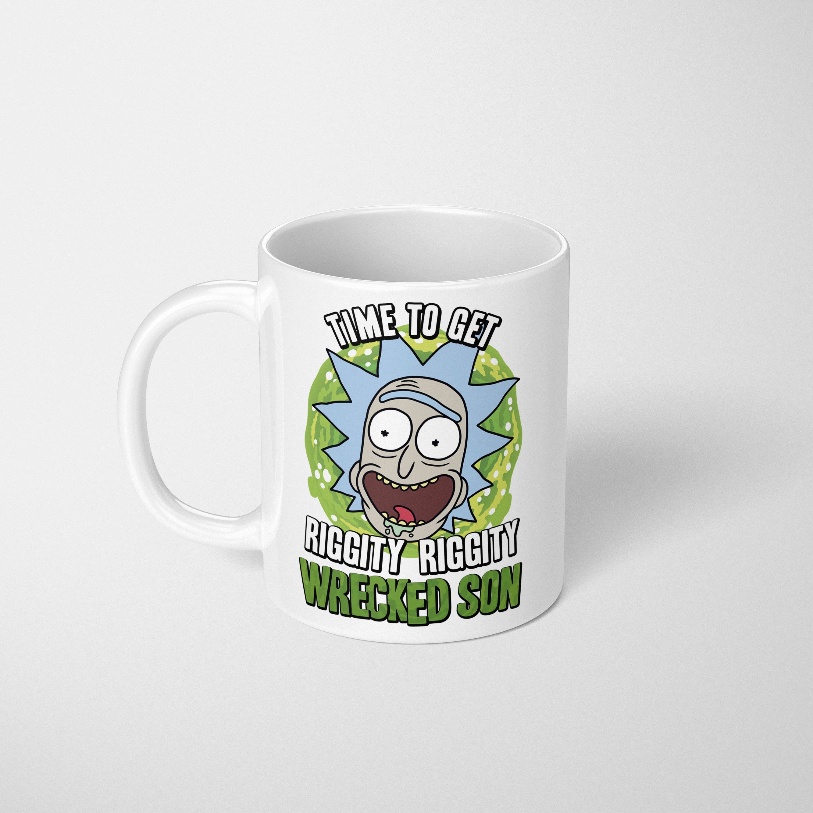 Rick and Morty Wicketty Wrecked Mug