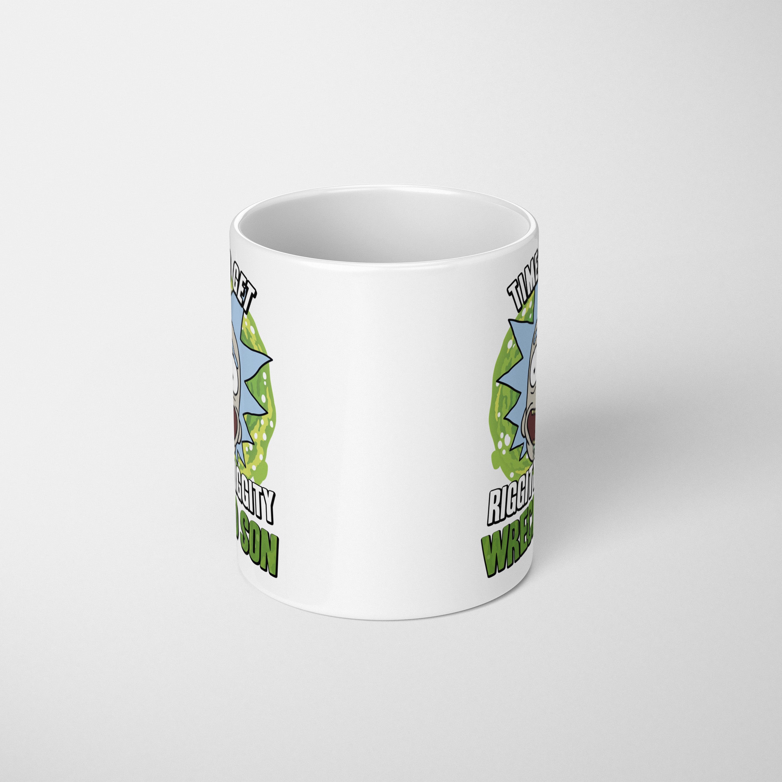 Rick and Morty Wicketty Wrecked Mug