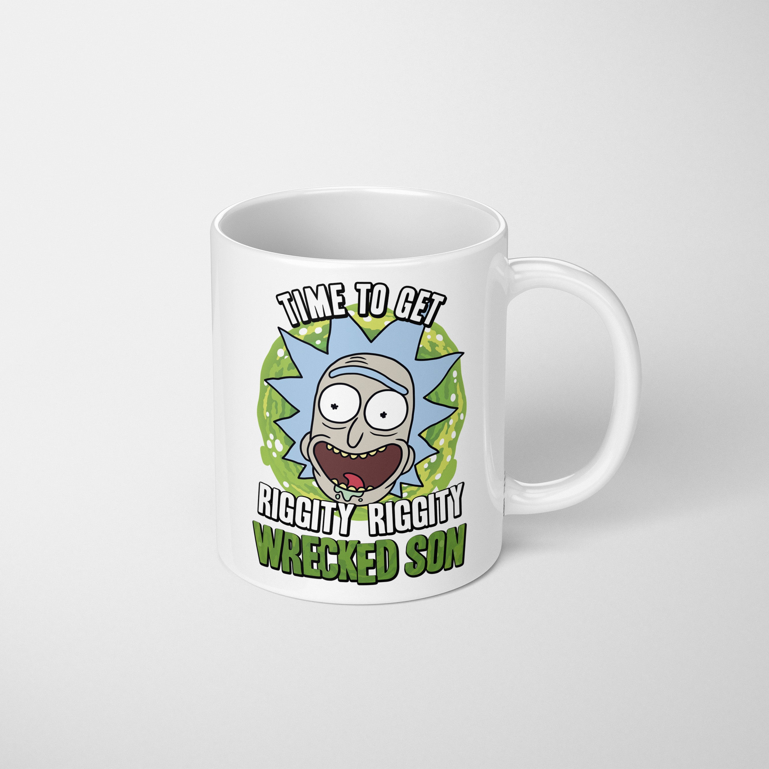 Rick and Morty Wicketty Wrecked Mug