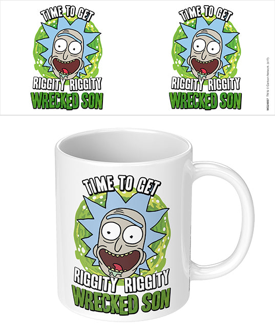 Rick and Morty Wicketty Wrecked Mug