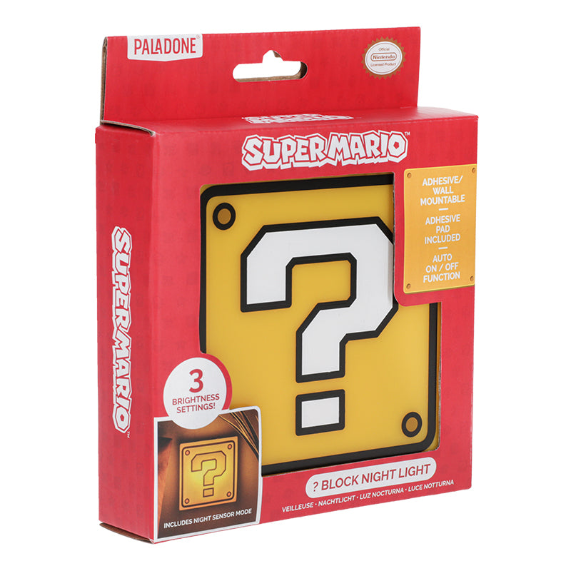 Super Mario Question Block Night Light
