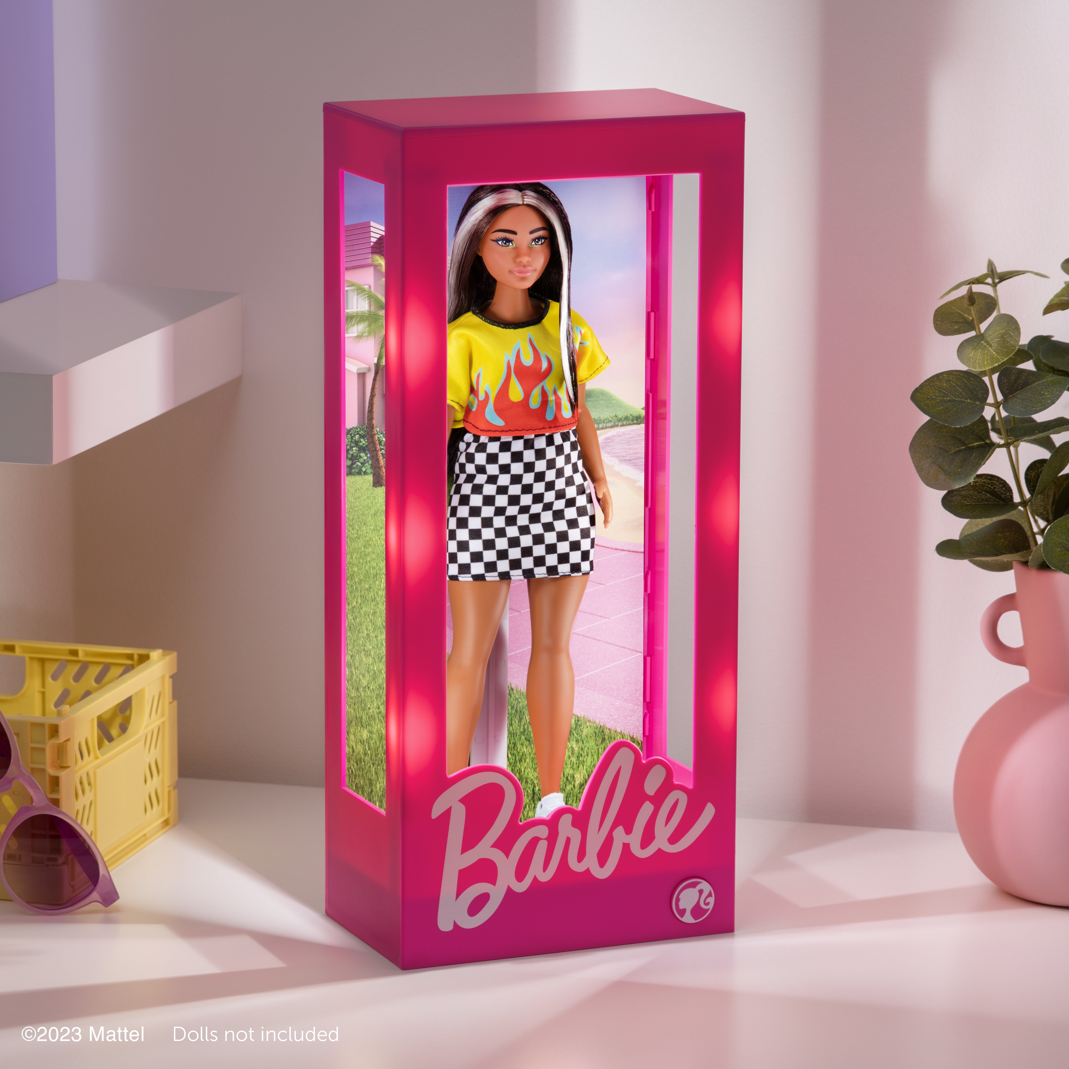 Barbie Doll Display Case Light