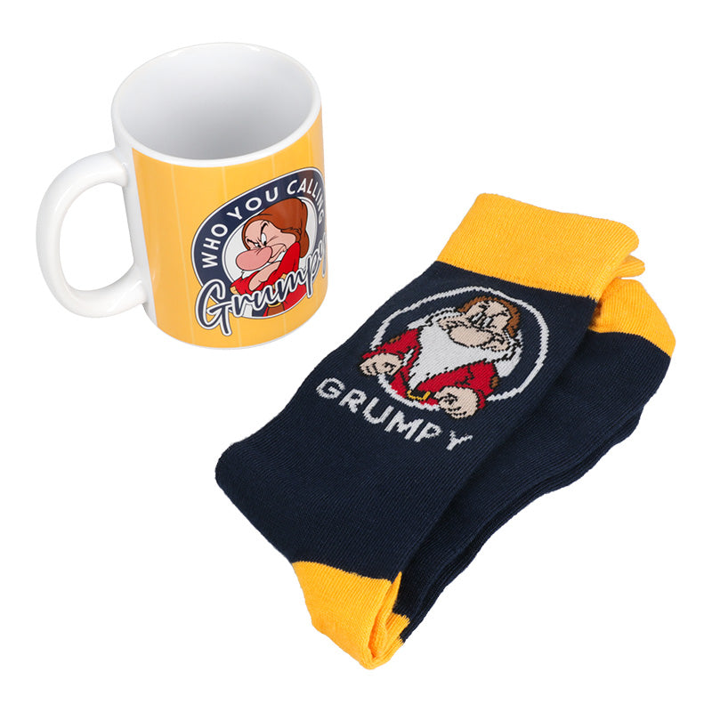 Disney Snow White Who You Calling Grumpy Mug and Socks