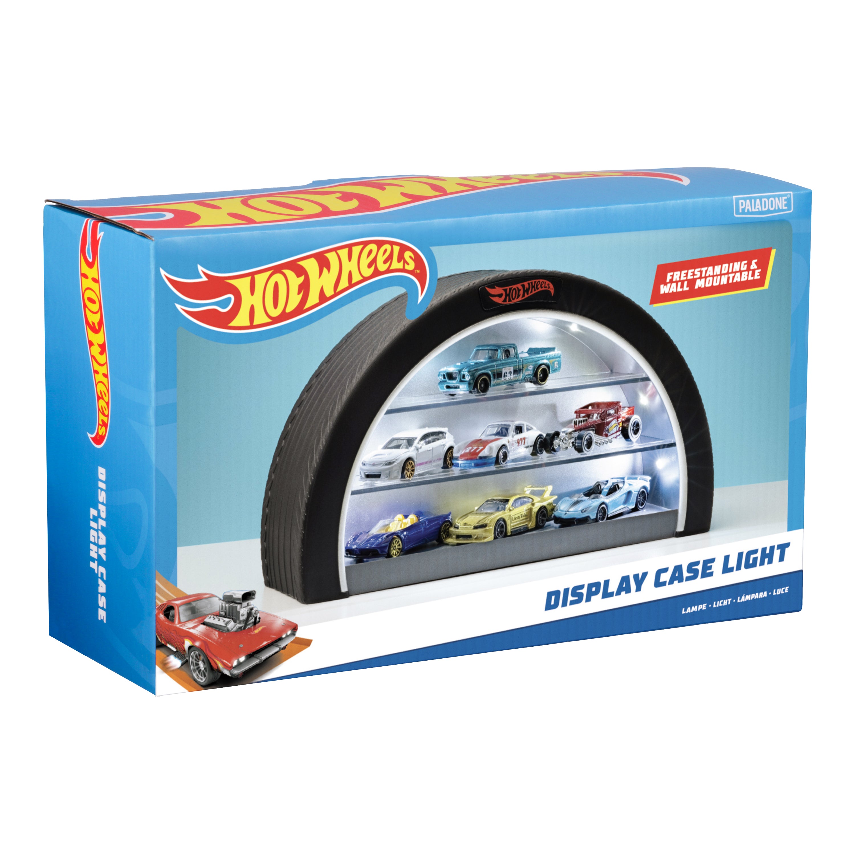 Hot Wheels Tyre Display Case Light