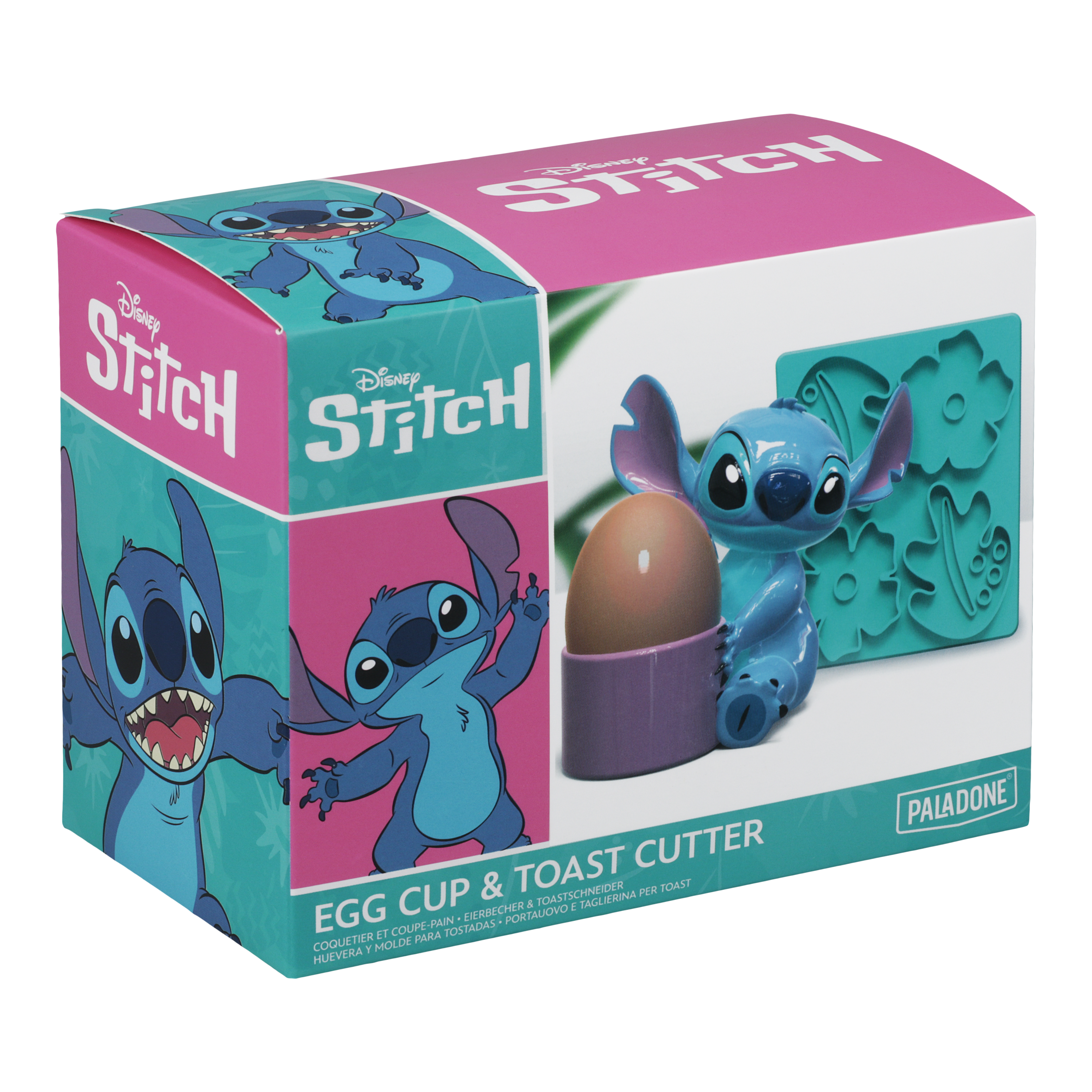 Lilo & Stitch Egg Cup and Toast Cutter Set