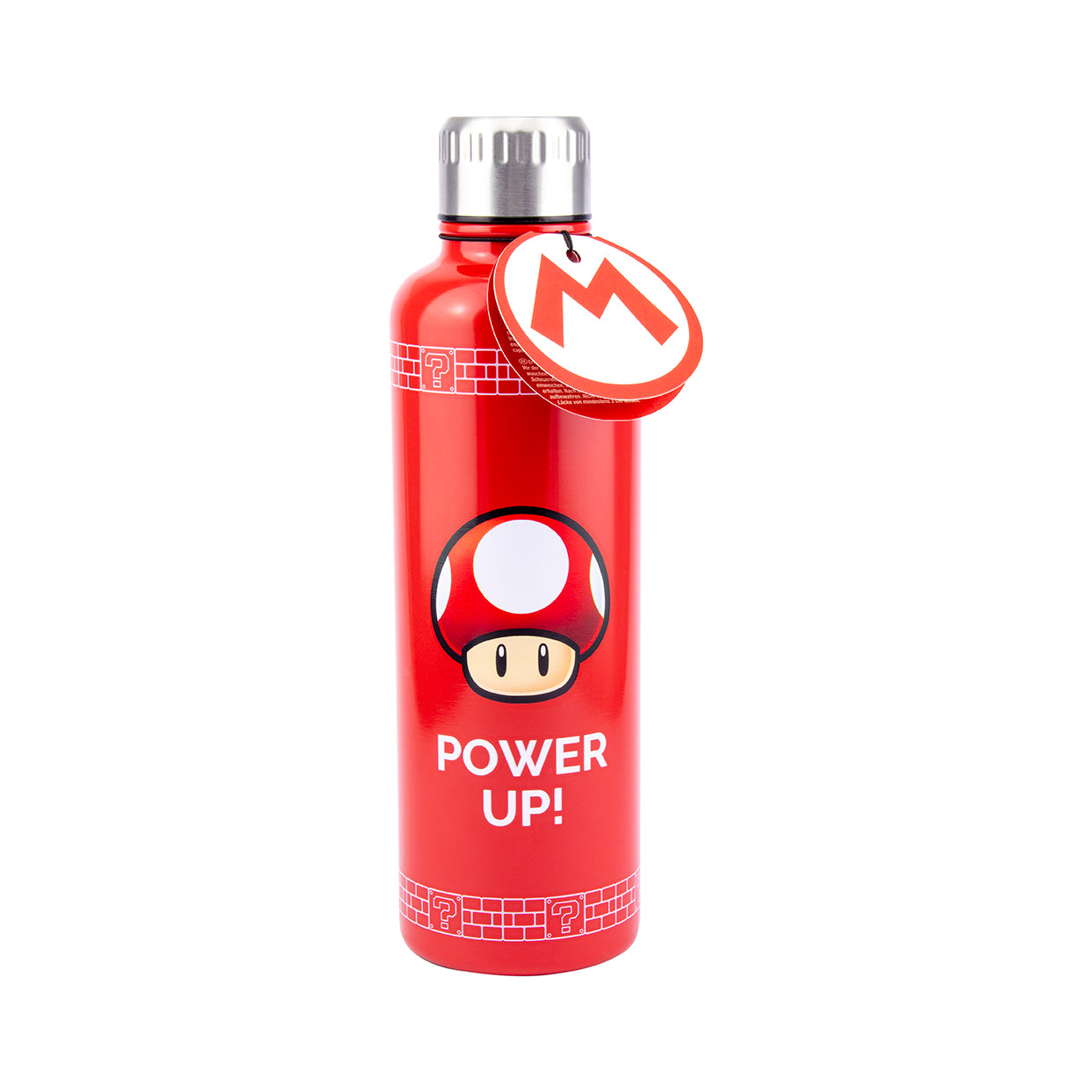 Super Mario Mushroom 1Up Water Bottle