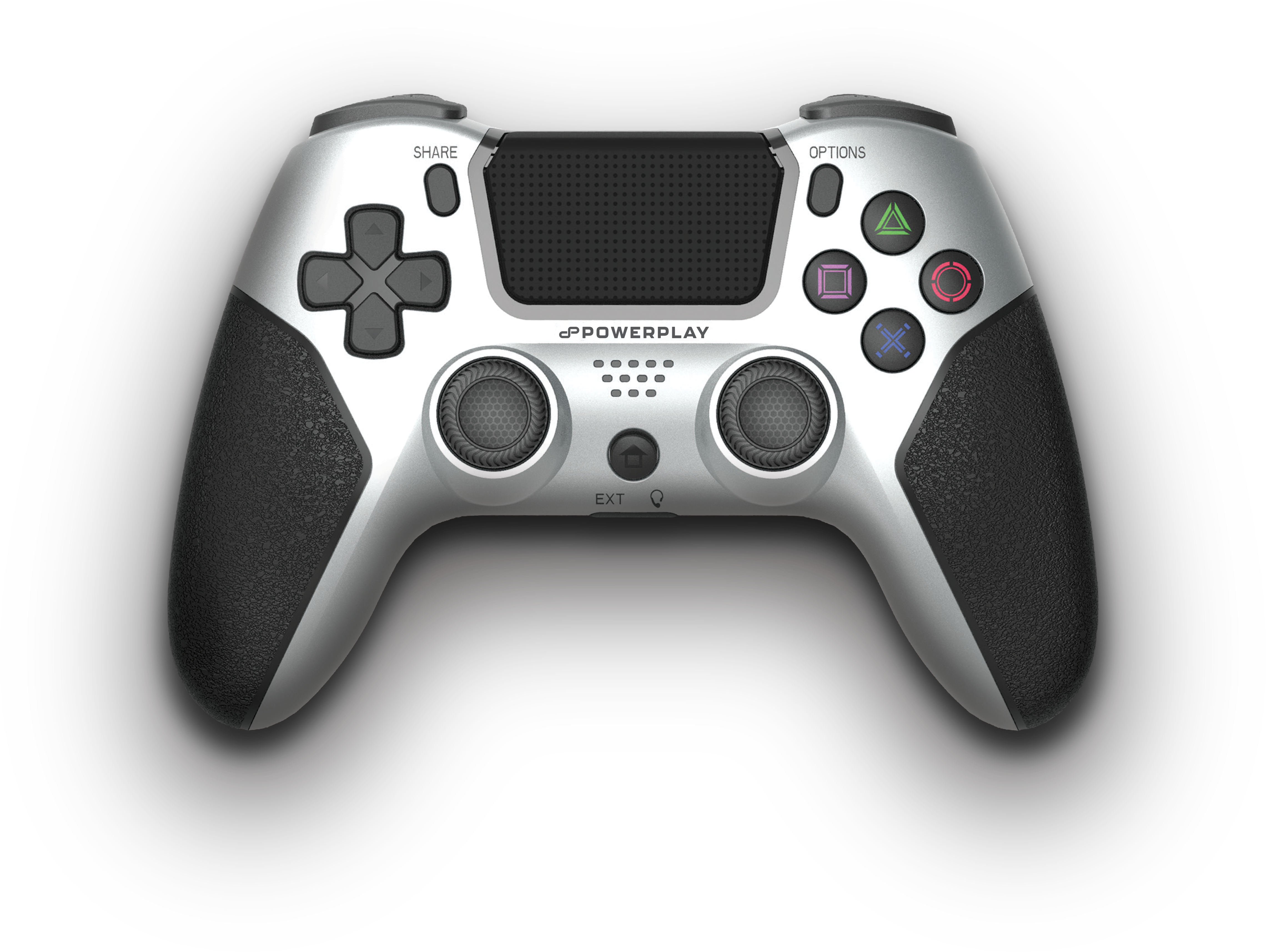 PowerPlay PS4 Wireless Controller (Silver)