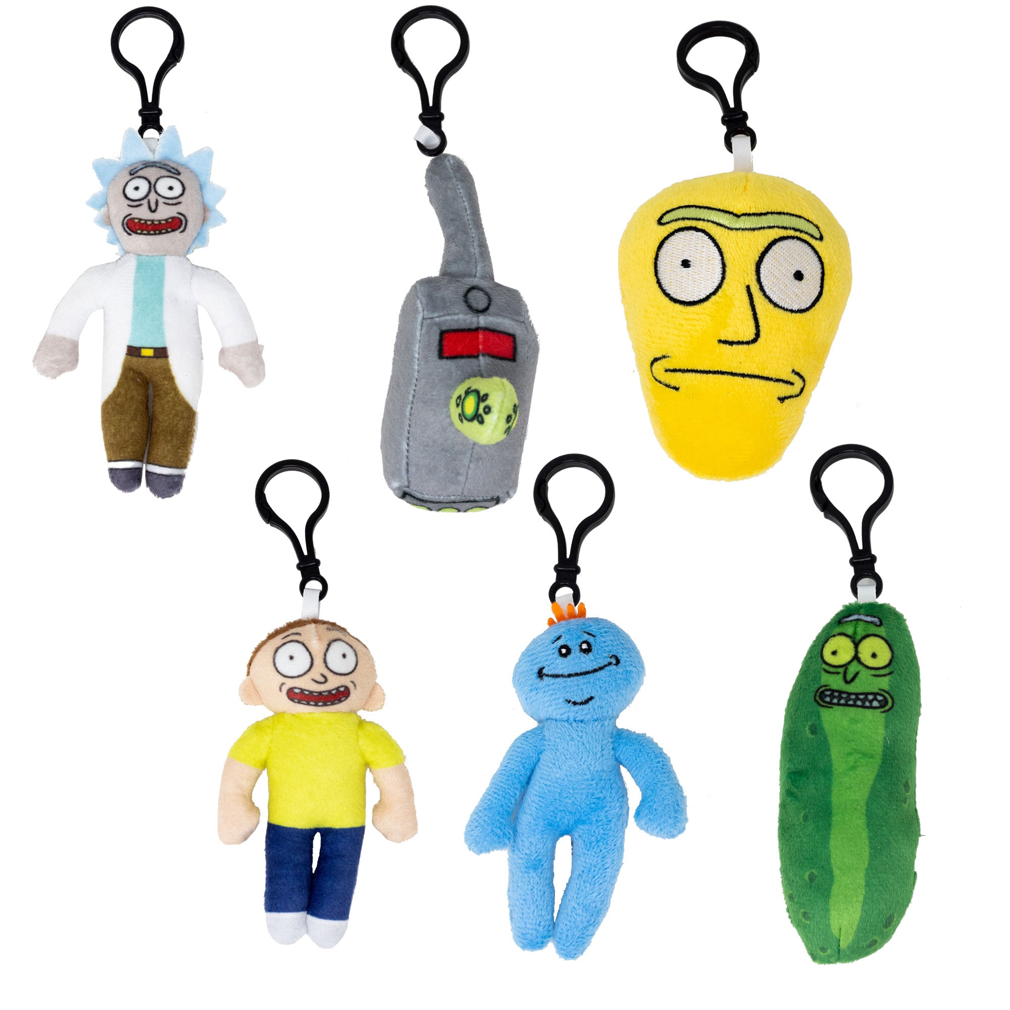 Rick & Morty Blind-Bag Backpack Plushies