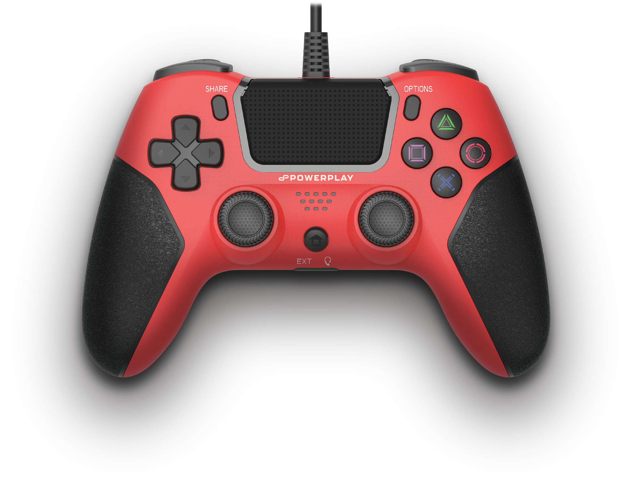 PowerPlay PS4 Wired Controller (Red)