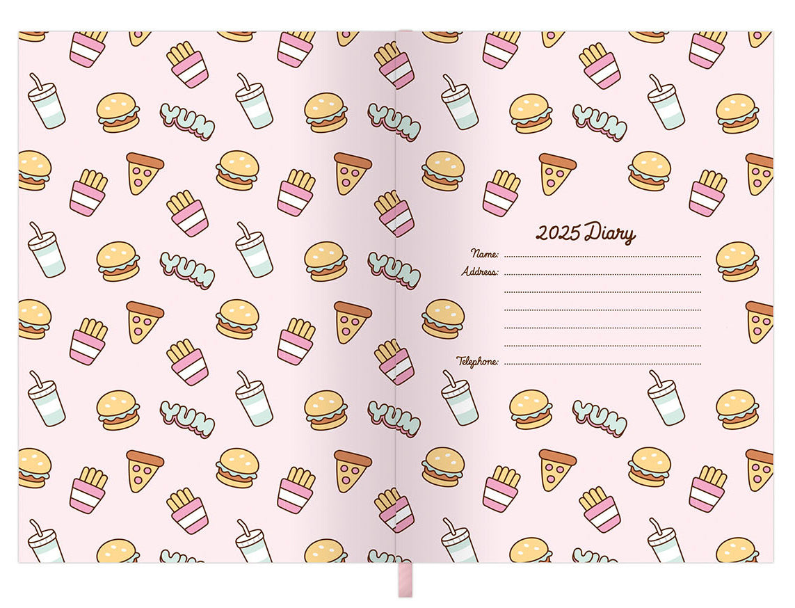 Pusheen 2025 Day to Page Diary