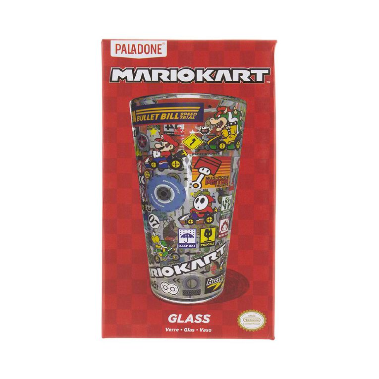 Mario Kart Glass