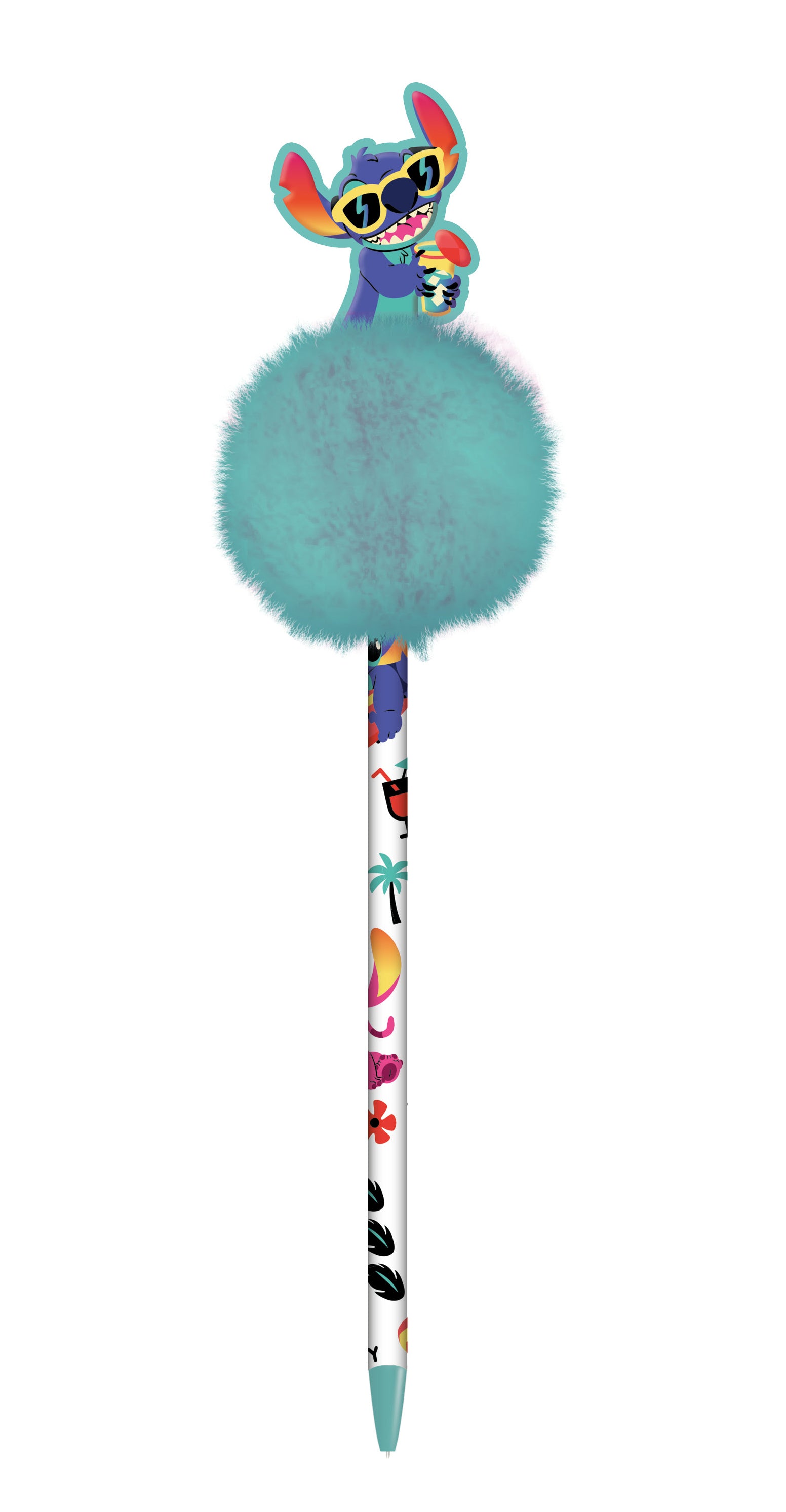 Disney Lilo And Stitch Pom Pom Pen