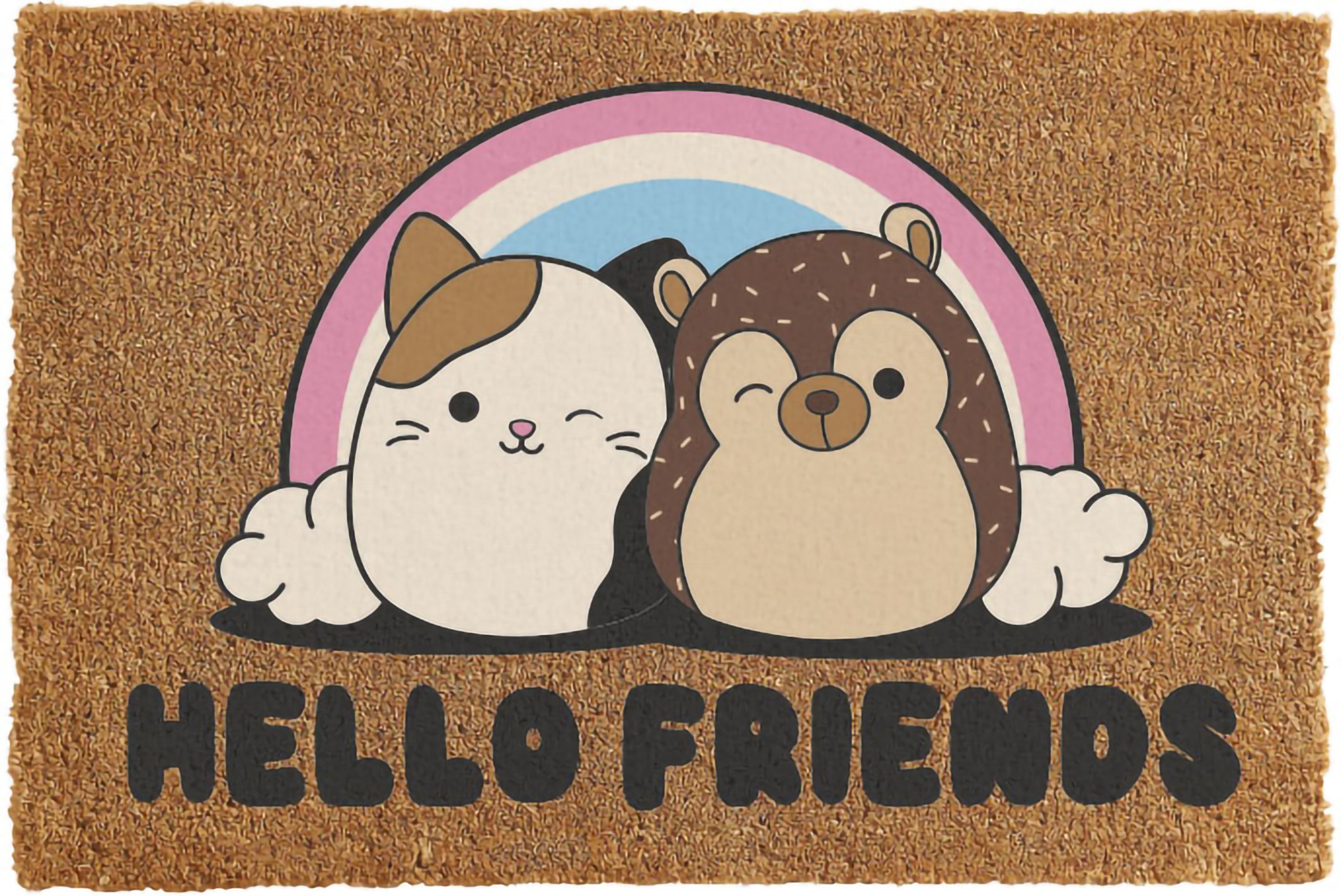 Squishmallows Hello Friends Doormat