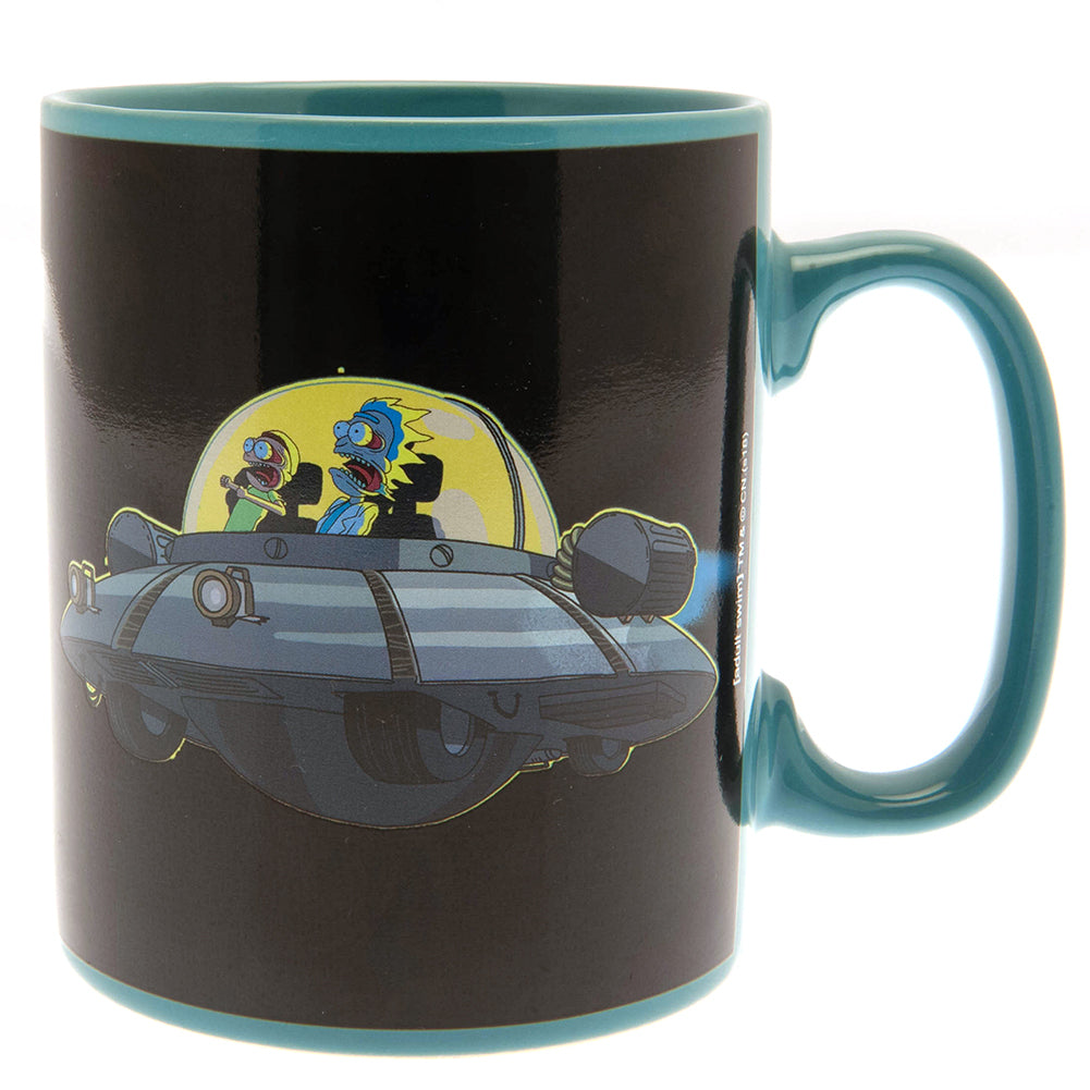 Rick and Morty Spaceship Heat Change Mug