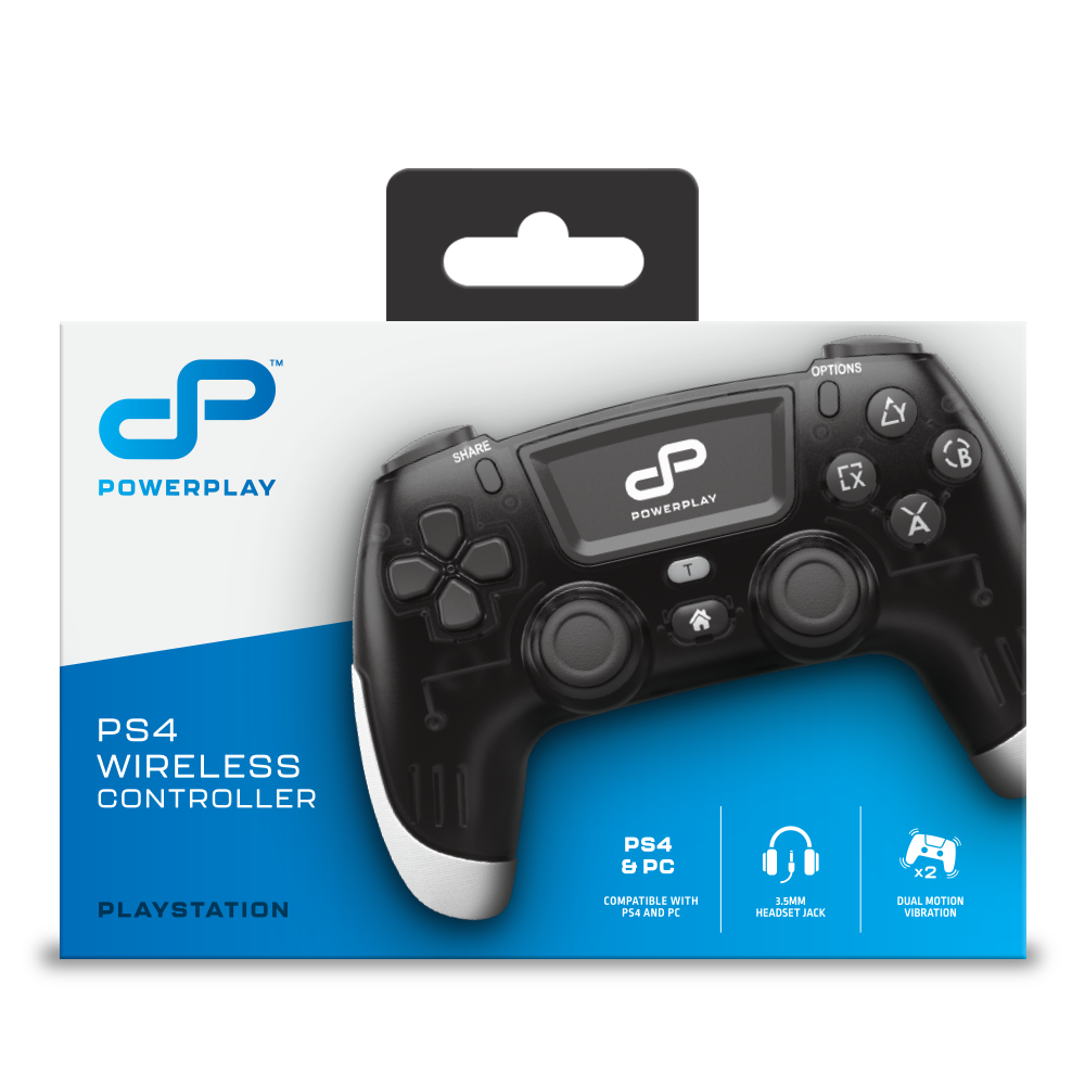 PowerPlay PS4 Wireless Controller (Translucent Black)