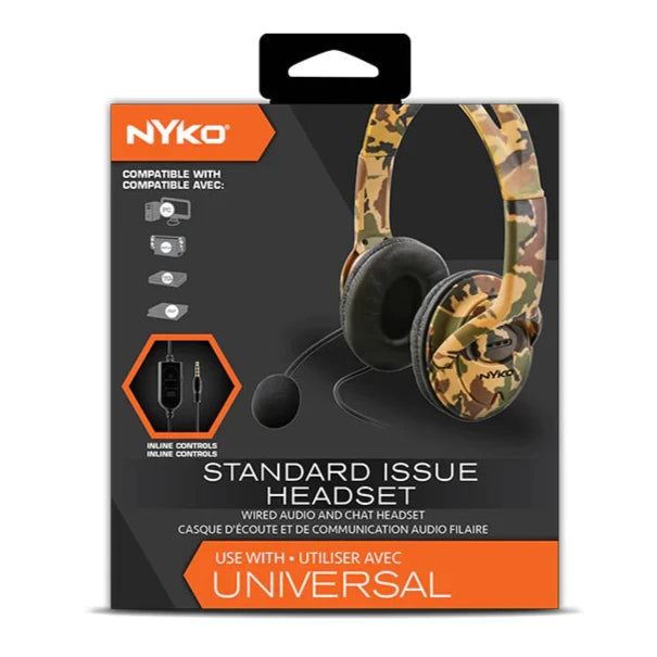 Nyko Universal Standard Issue Headset (Camo)