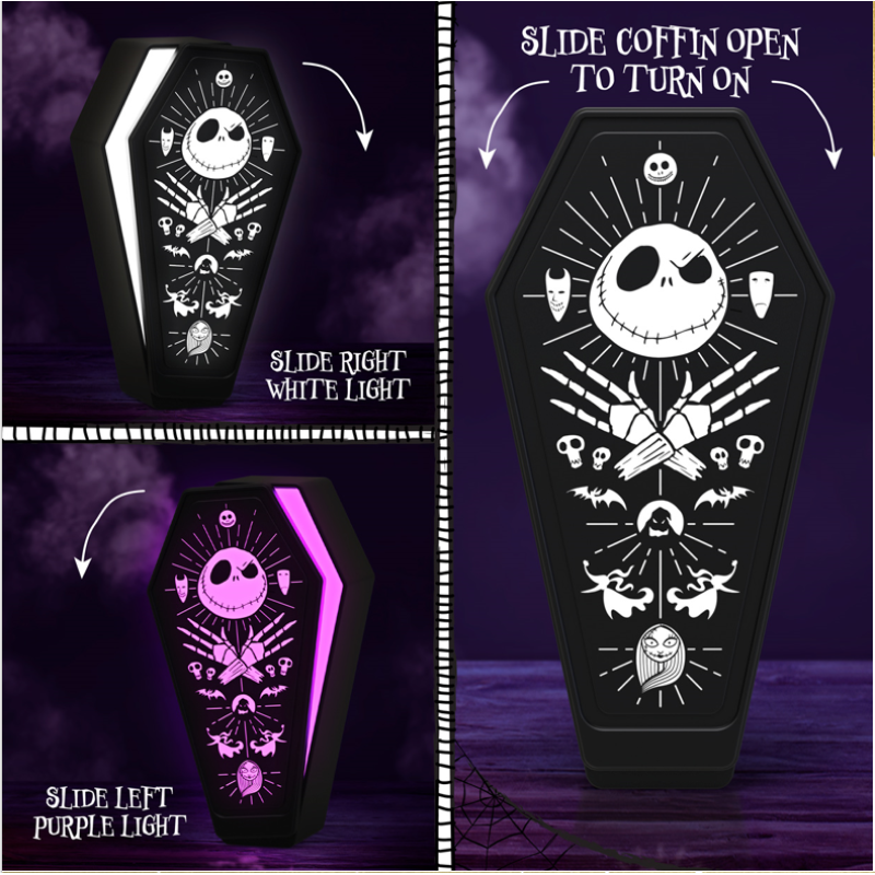 Nightmare Before Christmas Coffin 3D Light