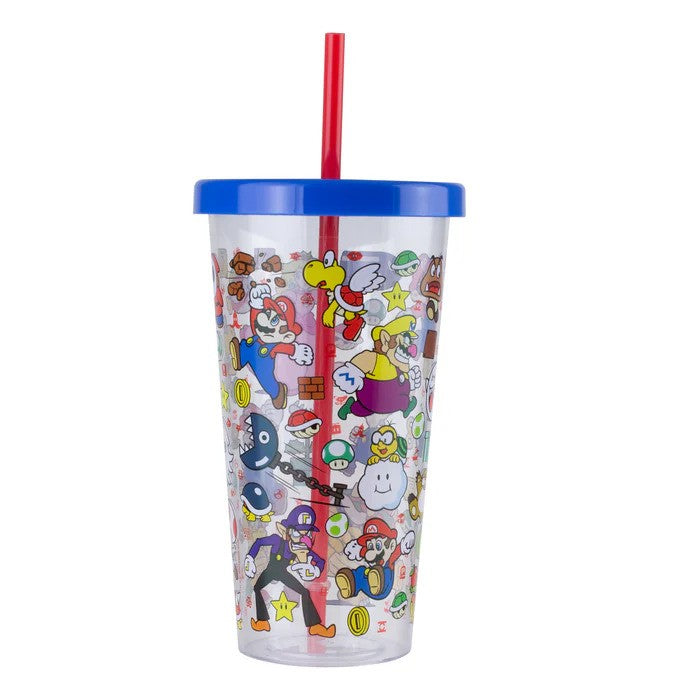 Paladone Mario Kart Cup & Straw