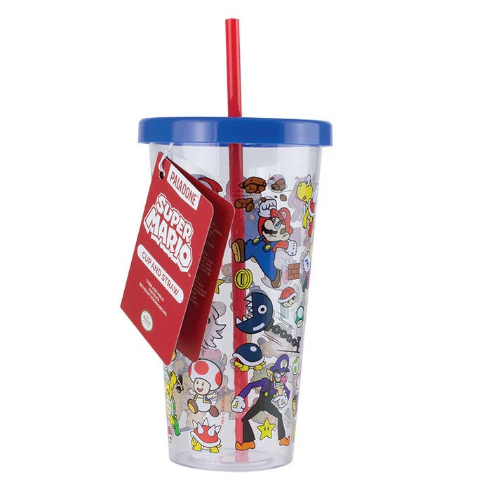 Paladone Mario Kart Cup & Straw