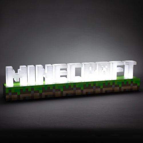 Paladone Minecraft Logo Light