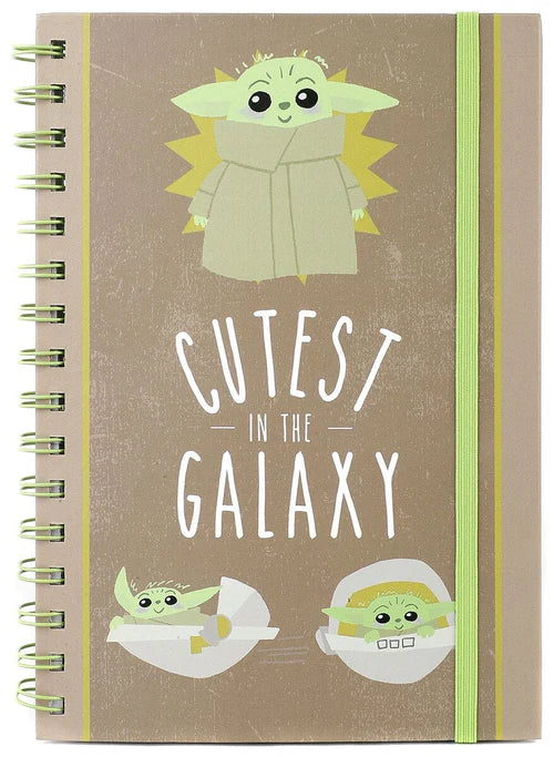 The Mandalorian Cutest A5 Notebook