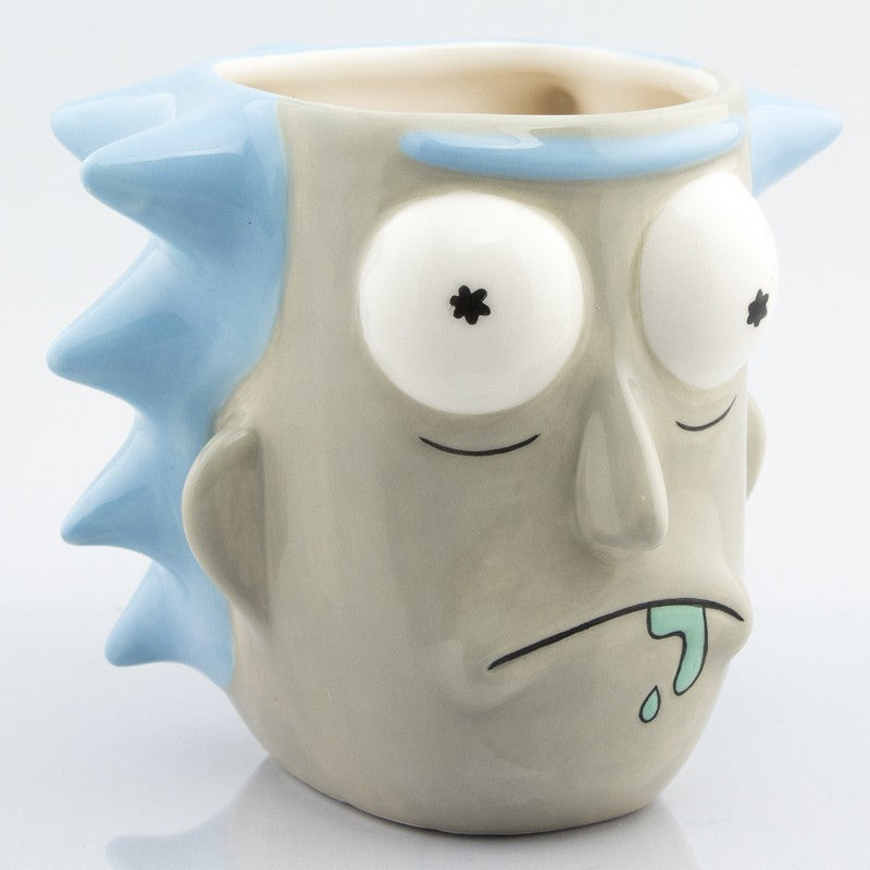 Rick and Morty Shaped Mug