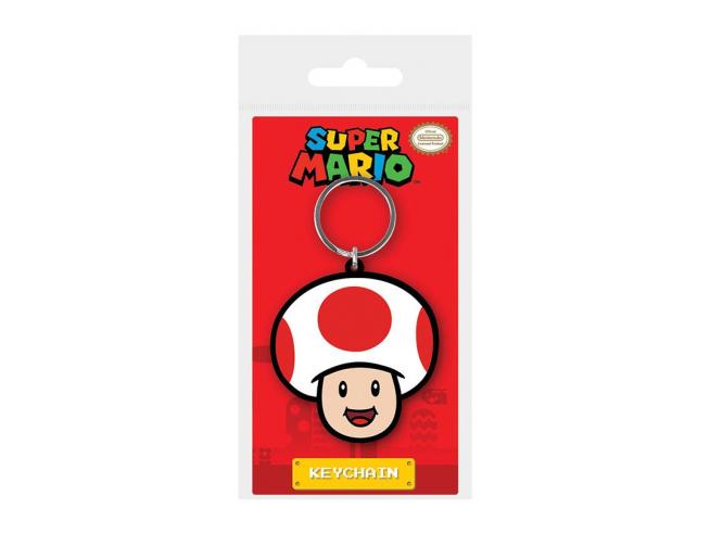 Super Mario Toad Keyring